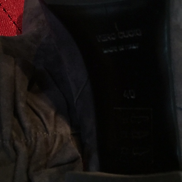 Alberto Zago Made in Italy 🇮🇹 High Quality Gray Suede Booties Not Used - Picture 5 of 5